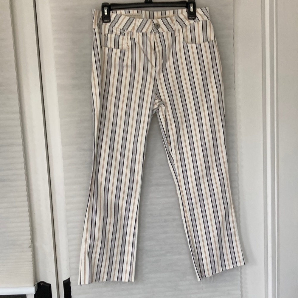 Pilcro Crop High Rise Bootcut Jean type pant